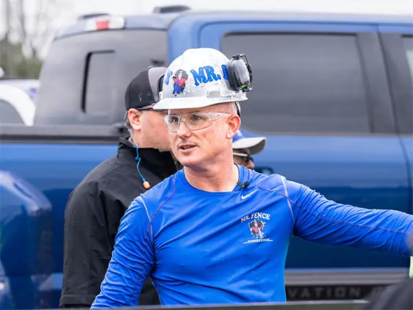 Outdoor Training Session at Mr Fence Academy