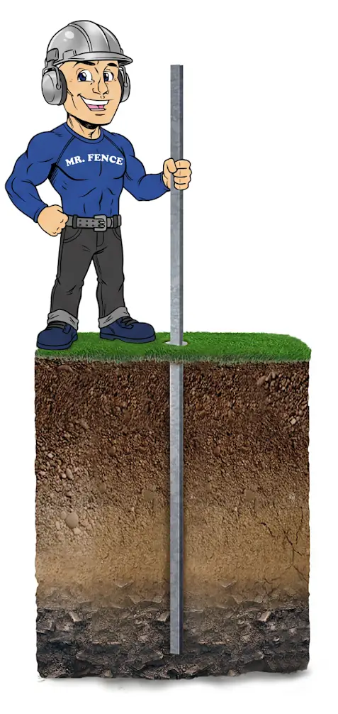 Mr. Fence using i Drive